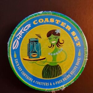 Dark Horse Deluxe Vintage Shag Coaster Set 2004